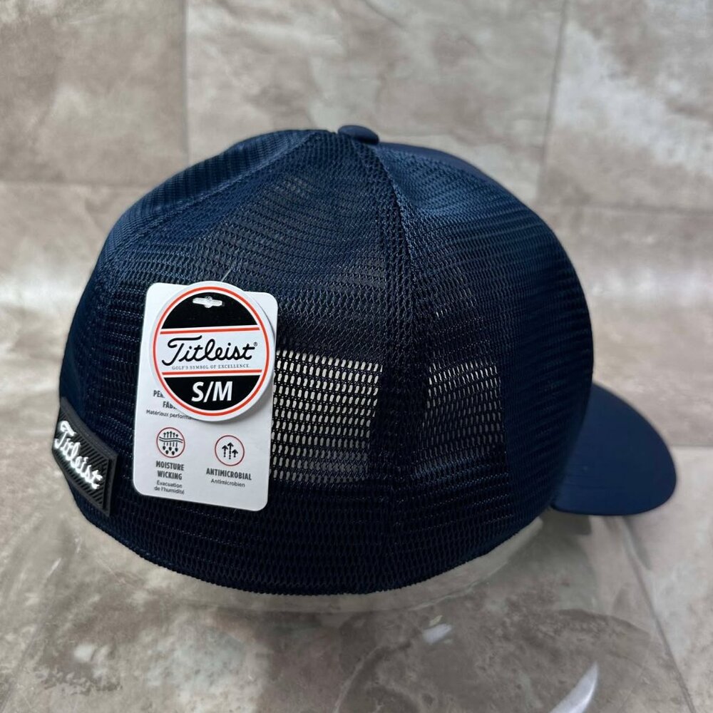 Titleist Monterey Fitted Hat Golf Cap Navy Black - New Pick Your Size! - Picture 13 of 15